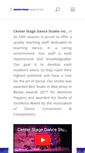 Mobile Screenshot of centerstagedancenj.com